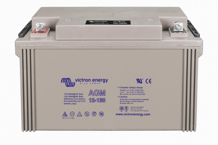 victron energy agm deep cycle battery 12v/130ah - imagine 5